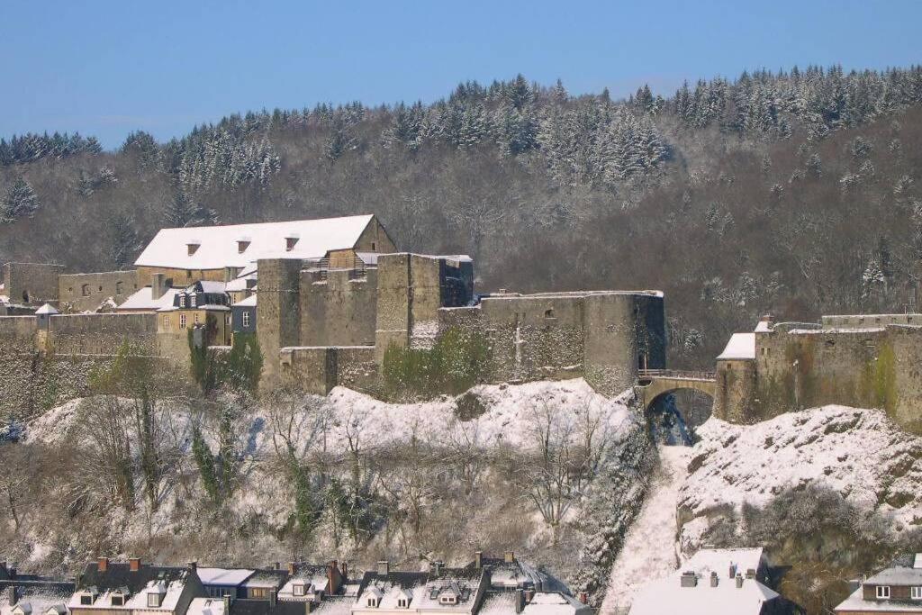 A Bouillon, Appartement Vintage Vue Sur Le Chateau المظهر الخارجي الصورة
